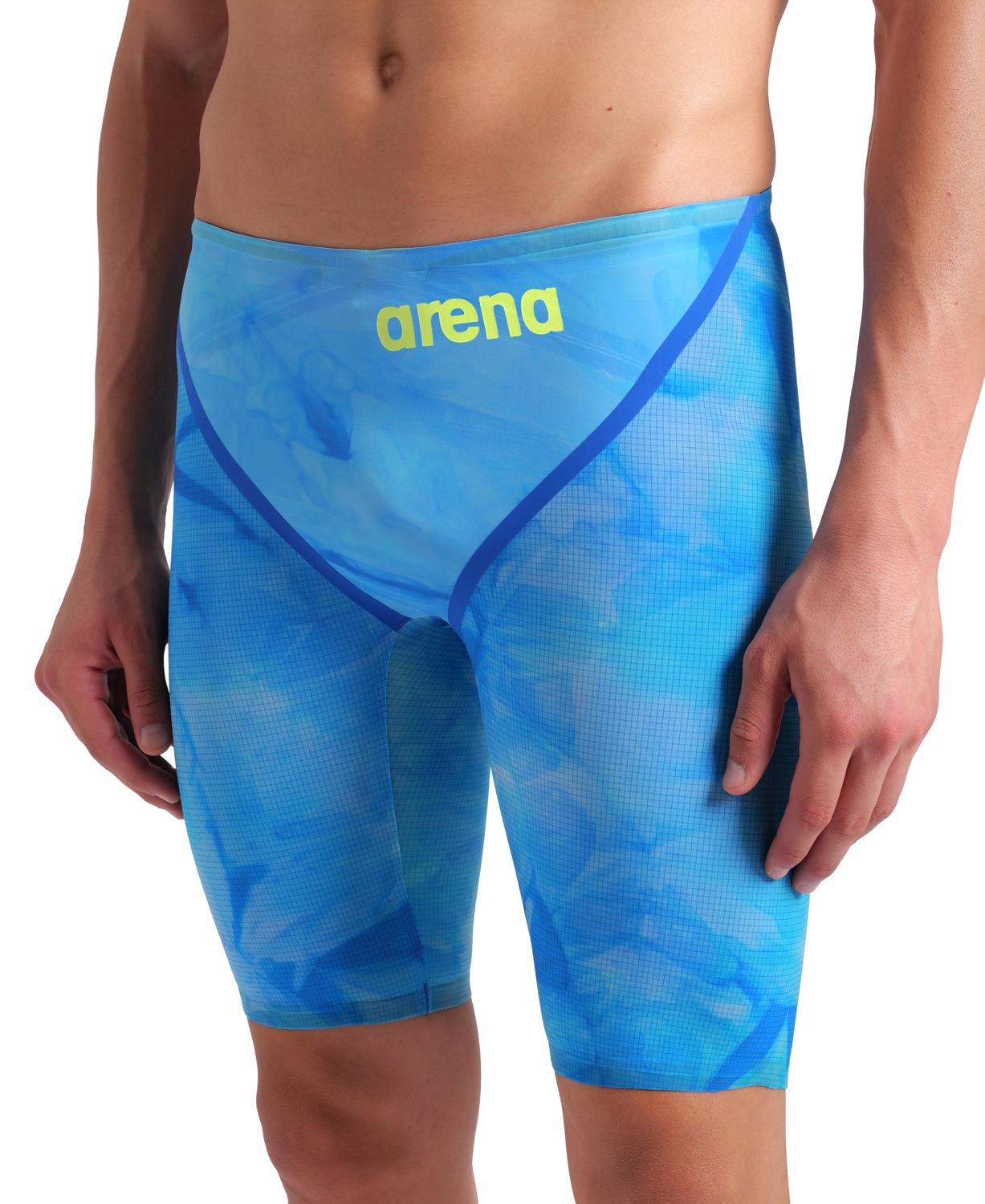 Tie dye azul-
