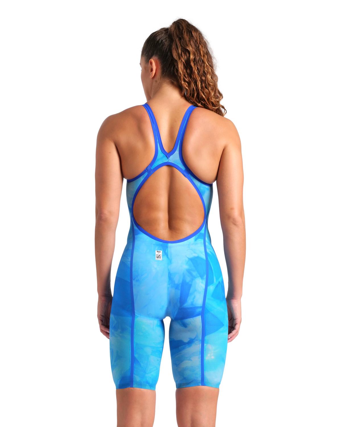 Tie dye azul-