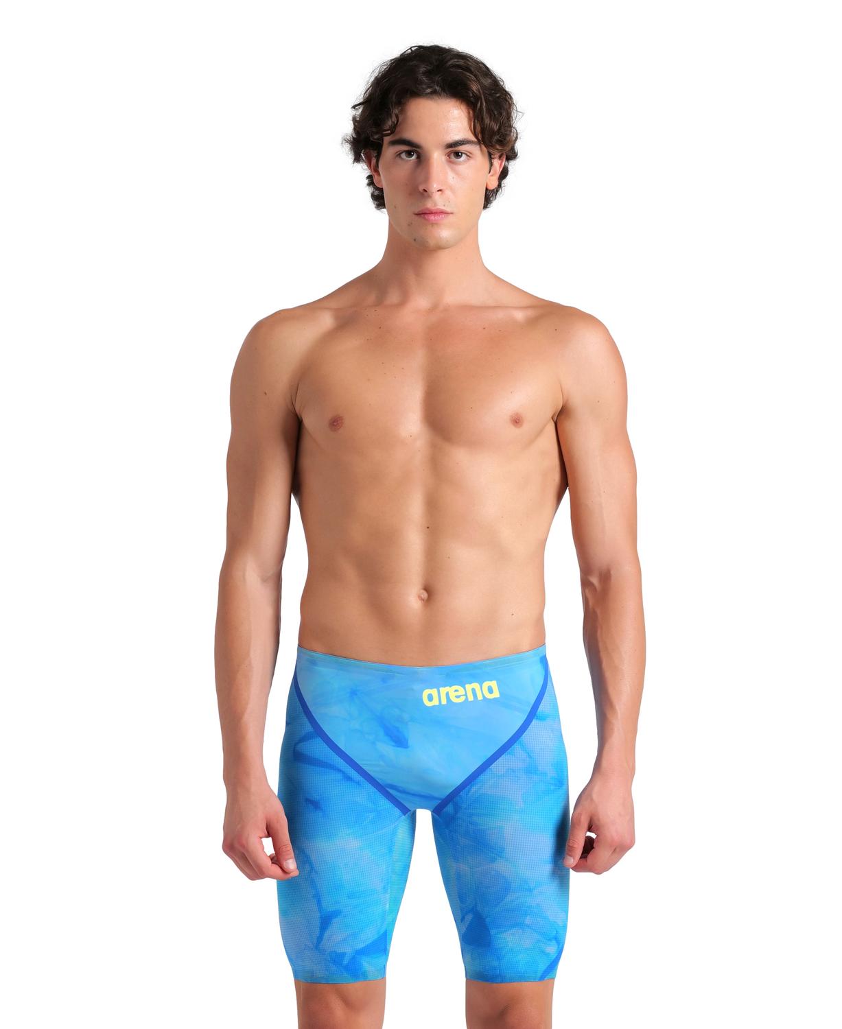 Tie dye azul-