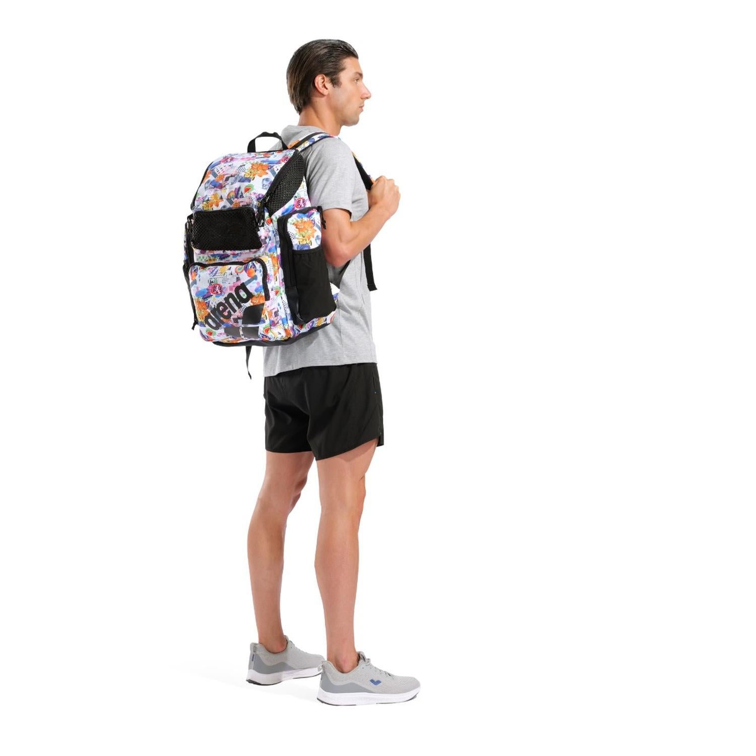 Blanco/multicolor-