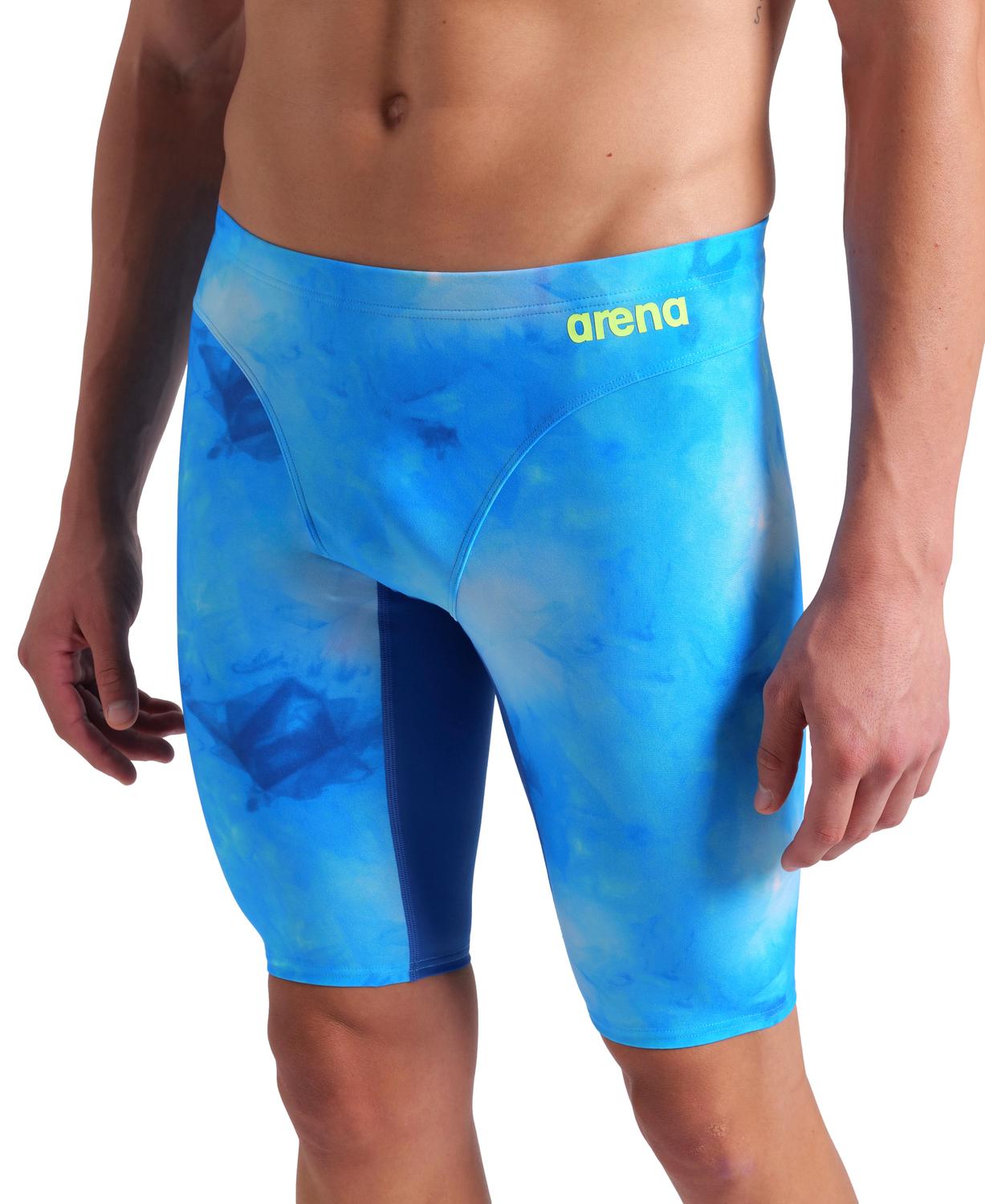 Tie dye azul-