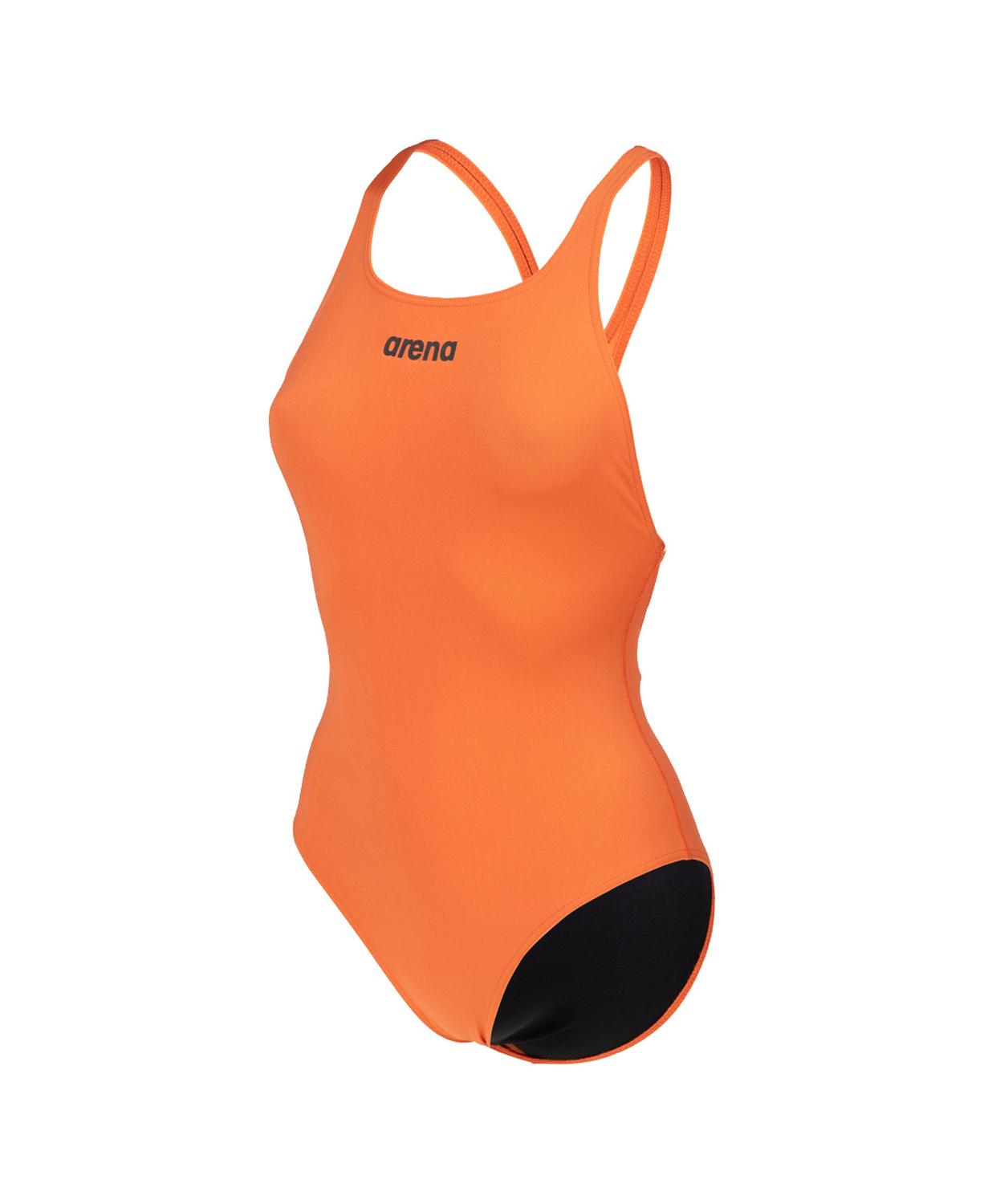 Arena Solid Swim Pro Team Maillot De Bain Une Pièce Femme – MaxLife Eco Résistant Chlore, Séchage Rapide, UPF 50+