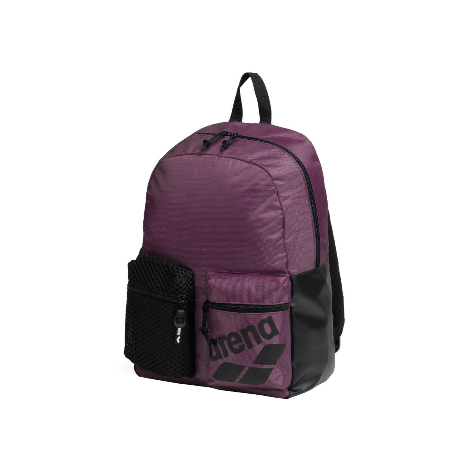 Fucsia oscuro/negro-