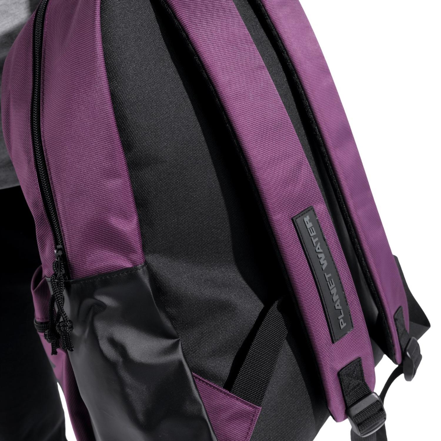 Fucsia oscuro/negro-