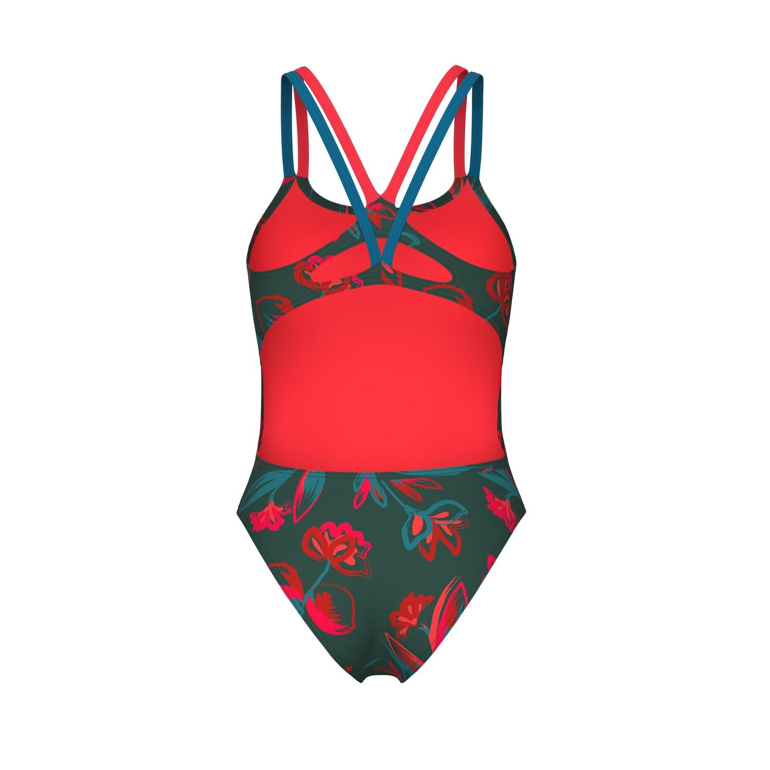 Gris/Floral-