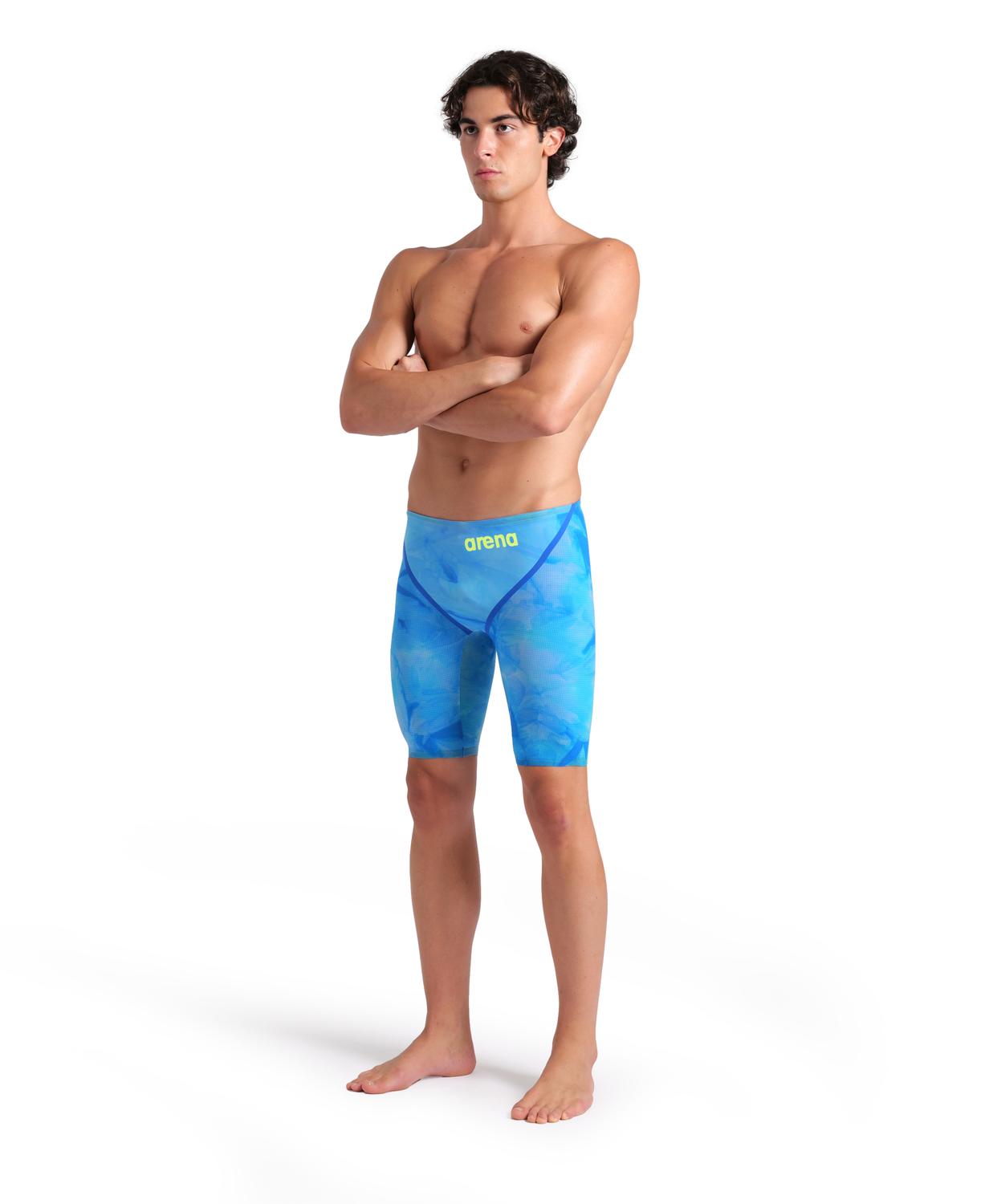 Tie dye azul-