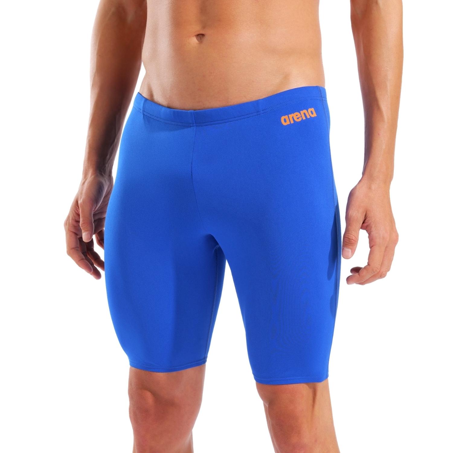 Azul marino/naranja-