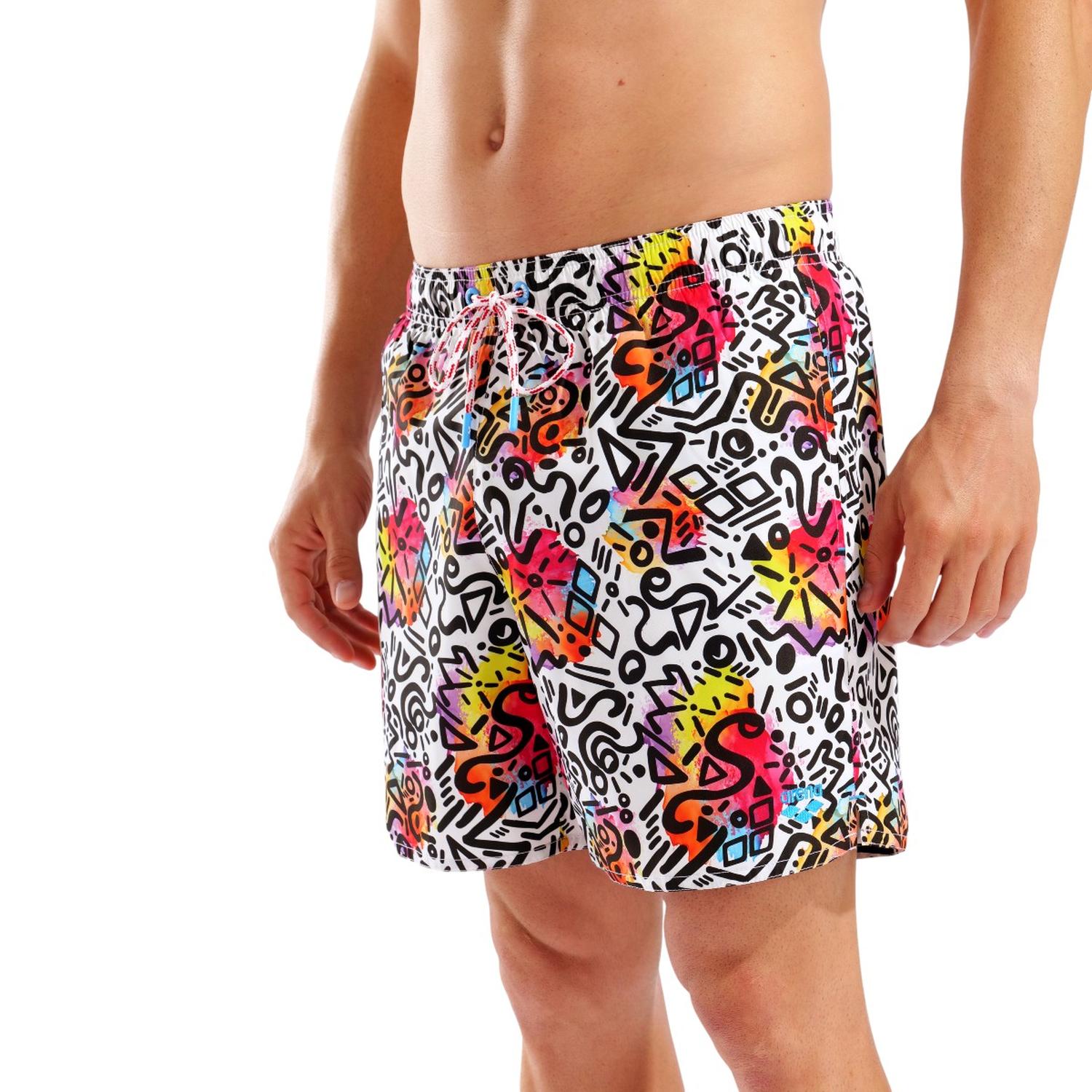Blanco/multicolor-
