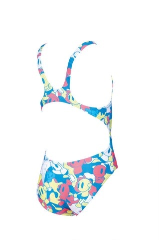 ARENA Costume Sportivo Bambina G Essentials Jr Swim PRO – Asciugatura Rapida, Tessuto MaxLife, Protezione UV 50+ - 4