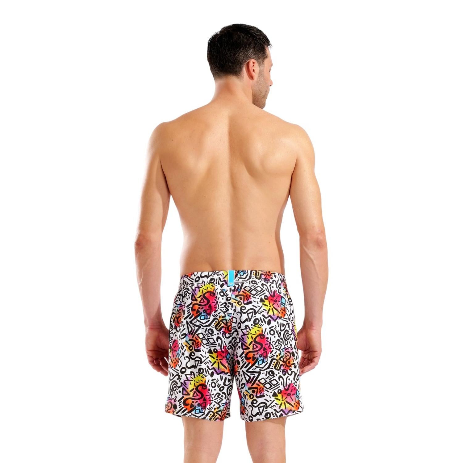 Blanco/multicolor-