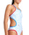 Traje de Baño Arena One Fireflow Doble Cross Para Mujer