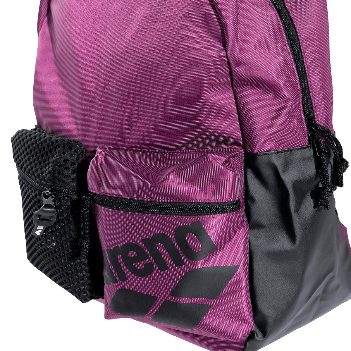 Fucsia oscuro/negro-