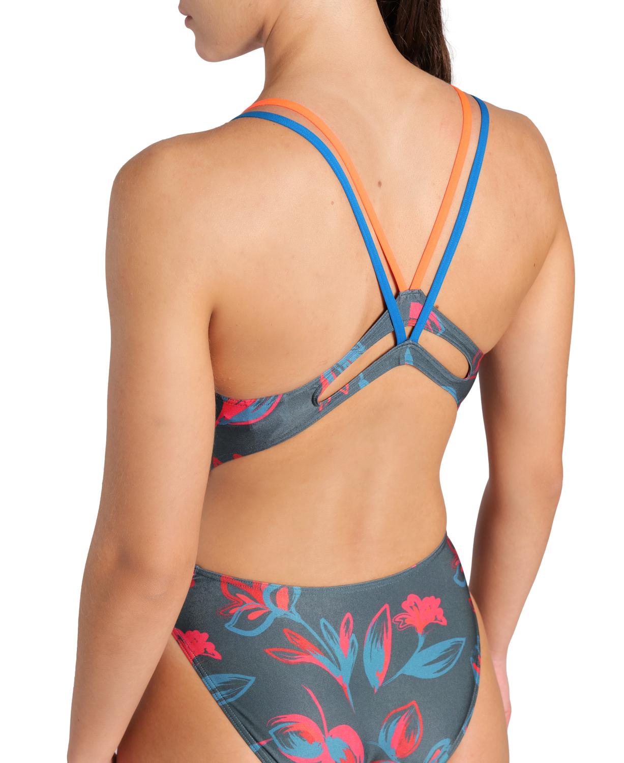 Gris/Floral-